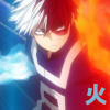 Shoto Todoroki from My Hero Academia