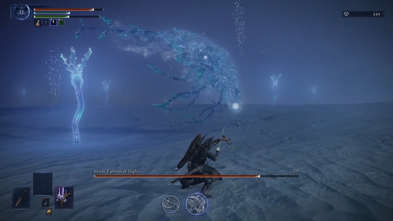 Elden Ring Nightreign, Nightreign Guide, How To Beat Augur (Maris, Fathom of Night) In Boss Fight, PS5, Gameplay, Screenshot, NoobFeed