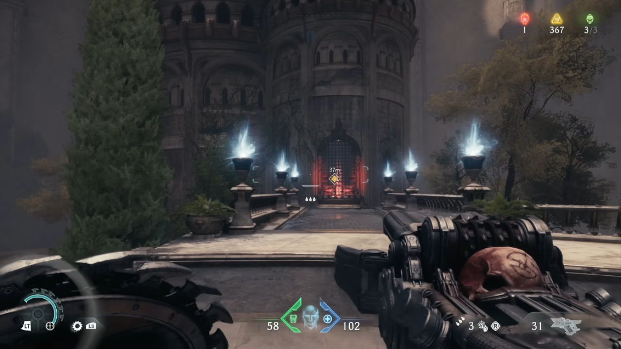 Doom: The Dark Ages, PC, Gameplay, The Holy City of Aratum - All Collectibles, Secrets, Upgrades & Challenges, Screenshot, NoobFeed